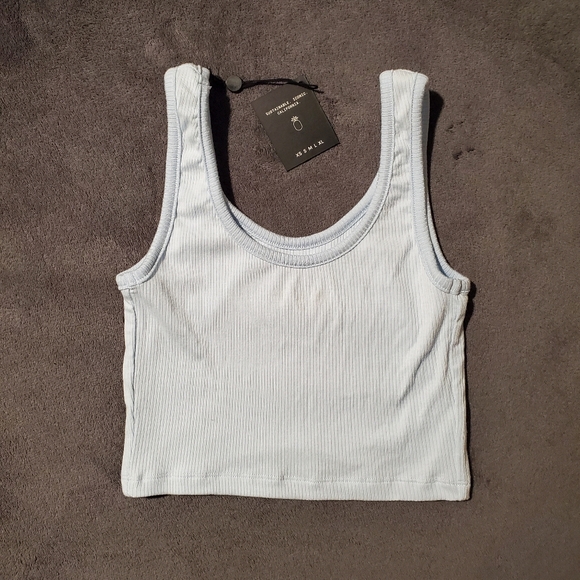 NWT Skatie 'Stephanie Tank' top size P (petite), Baby Blue - Picture 2 of 13